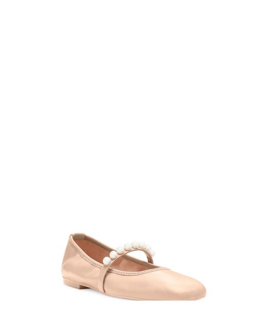 Stuart Weitzman Pink Ballerinas