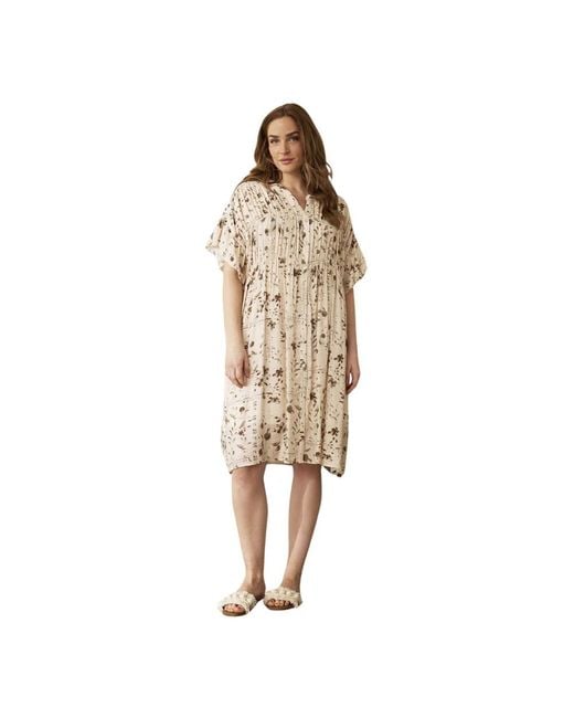 iN FRONT Natural Midi Dresses