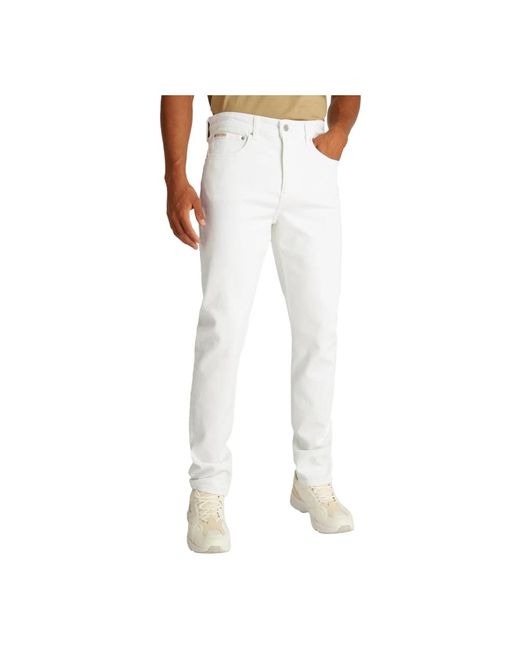 Slim-Fit Jeans Calvin Klein de hombre de color White