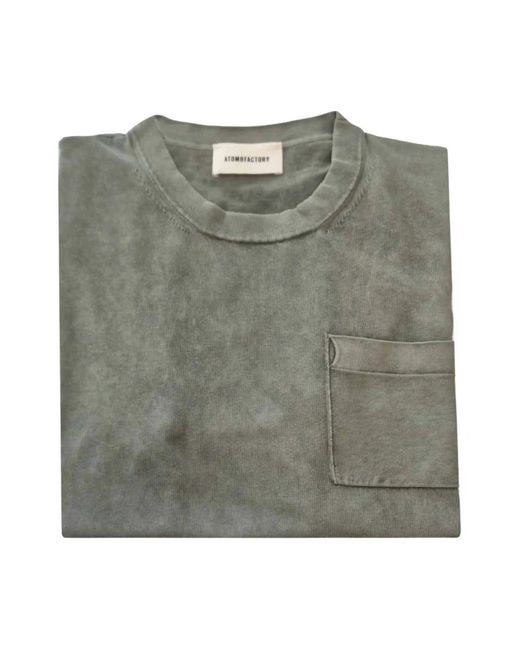 T-Shirts ATOMOFACTORY de hombre de color Green