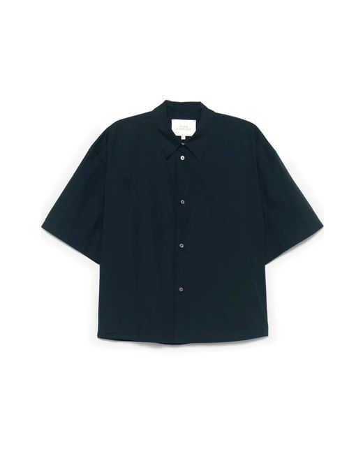 Studio Nicholson Blue Short Sleeve Shirts for men