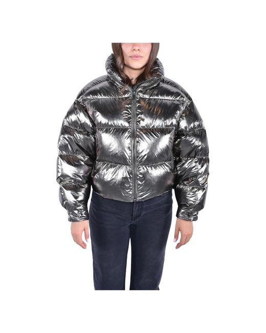 Michael Kors Gray Winter Jackets