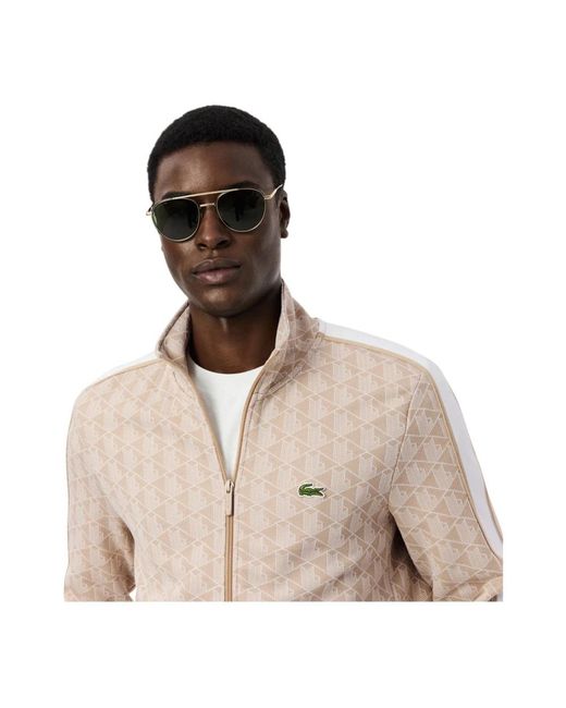 Lacoste Natural Zip-Throughs for men