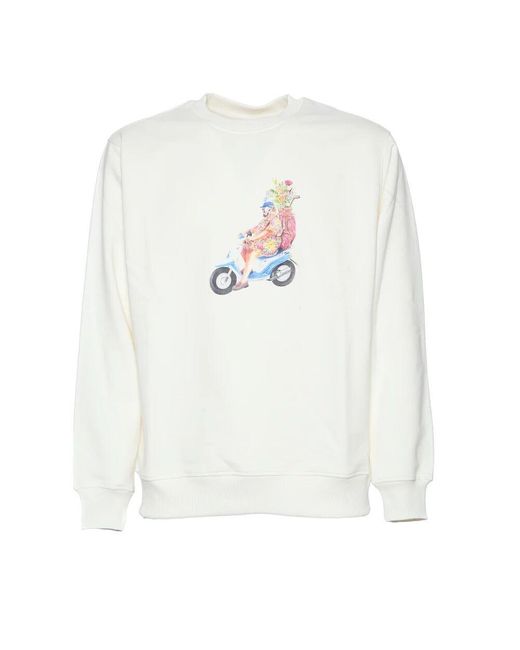 Drole de Monsieur White Sweatshirts for men