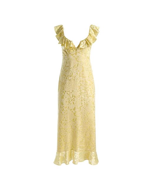 Alice + Olivia Yellow Gowns