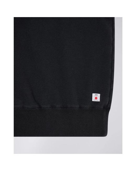 Edwin Hoodies & Sweatvesten ,Zwart ,Sweatshirts in het Black voor heren