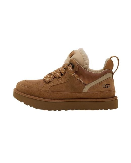 Ugg Lowmel Sneaker in het Brown voor heren
