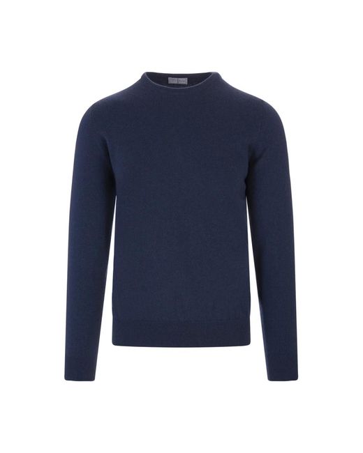 Fedeli Arg Vintage Pullover in het Blue voor heren