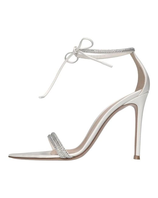 Gianvito Rossi Metallic Sandals