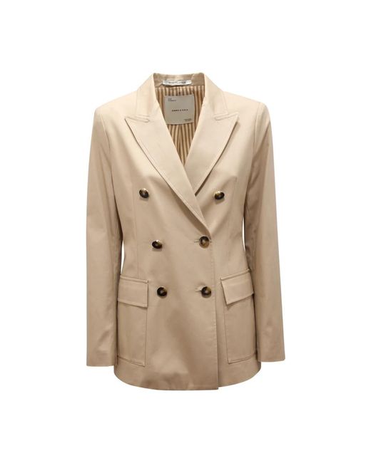 EMMA & GAIA Natural Blazers
