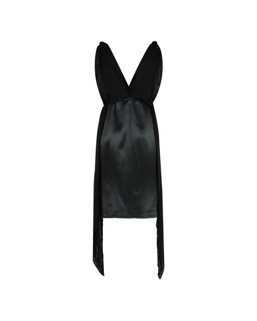 Bottega Veneta Black Midi Dresses