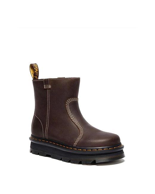 Dr. Martens Brown Ankle Boots