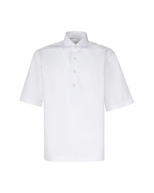 Lardini White Short Sleeve Shirts for men