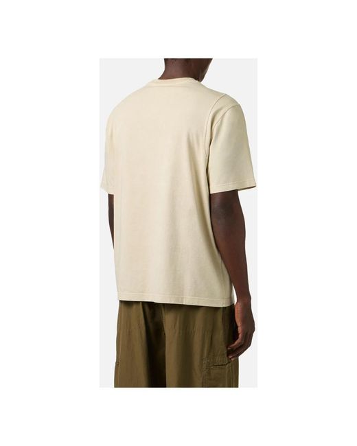 Iceberg Tops ,Katoen Regular Fit T-Shirt in het Natural voor heren