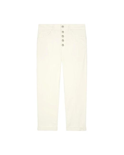 Dondup Natural Cropped Trousers