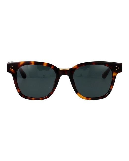 Linda Farrow Black Sunglasses