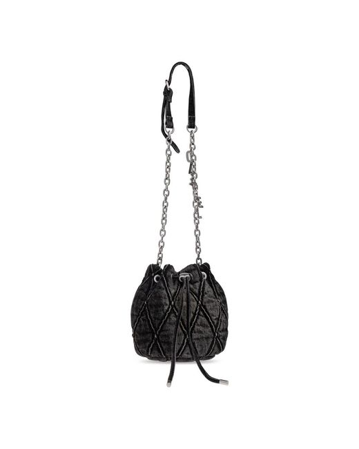 DIESEL Black Bucket Bags