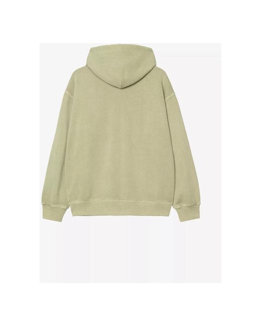 Carhartt Hoodies & Sweatvesten ,Groen ,Katoen Hooded Nelson Jacket in het Green voor heren