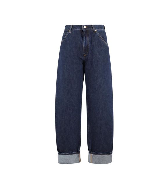 Loose-Fit Jeans di DARKPARK in Blue