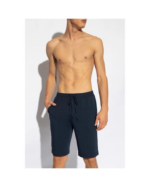 Pyjamas Hanro de hombre de color Blue