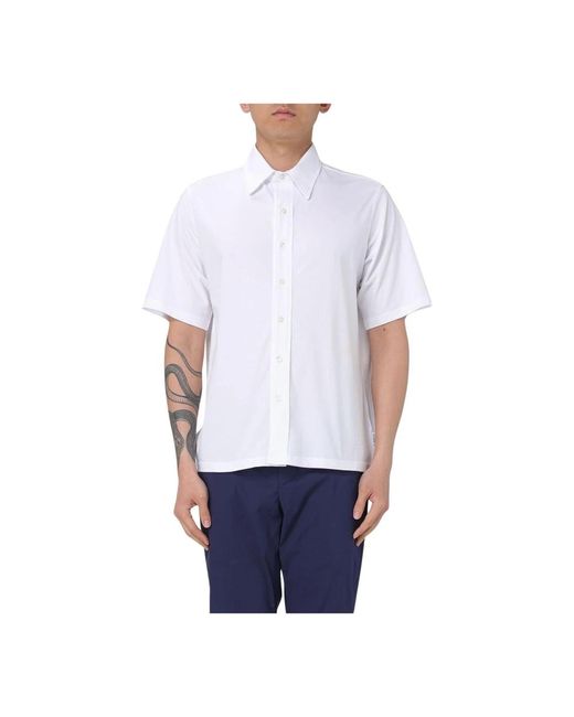 Short Sleeve Shirts Aspesi de hombre de color White