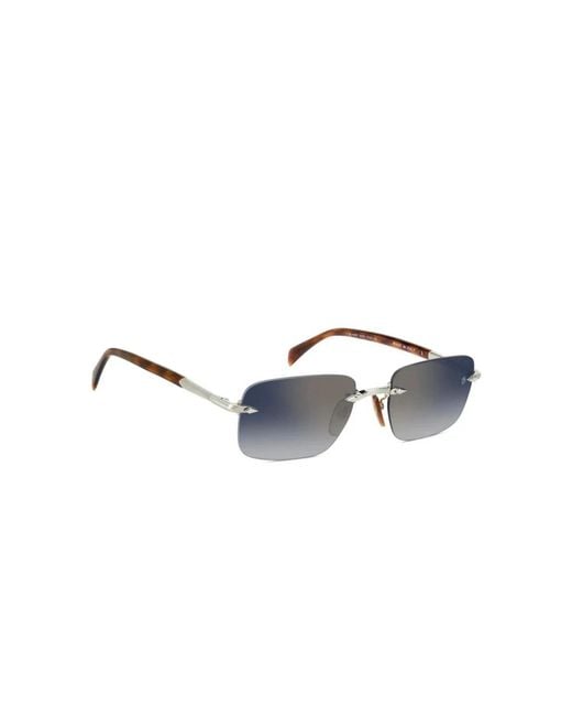 David Beckham Gray Sunglasses