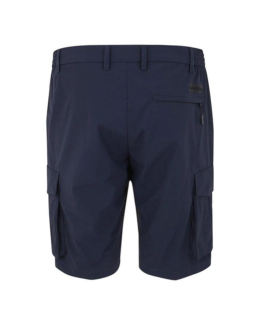 People Of Shibuya Blue Casual Shorts for men
