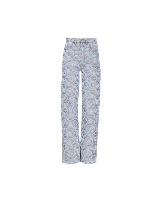 Casablanca Blue Straight Fit Jeans