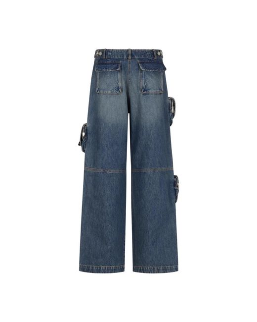Coperni Blue Wide Jeans