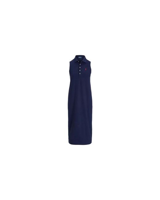 Polo Ralph Lauren Blue Midi Dresses