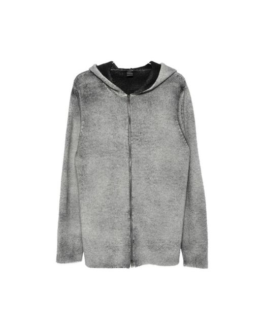 Avant Toi Gray Zip-Throughs for men