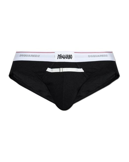 DSquared² Black Bottoms for men