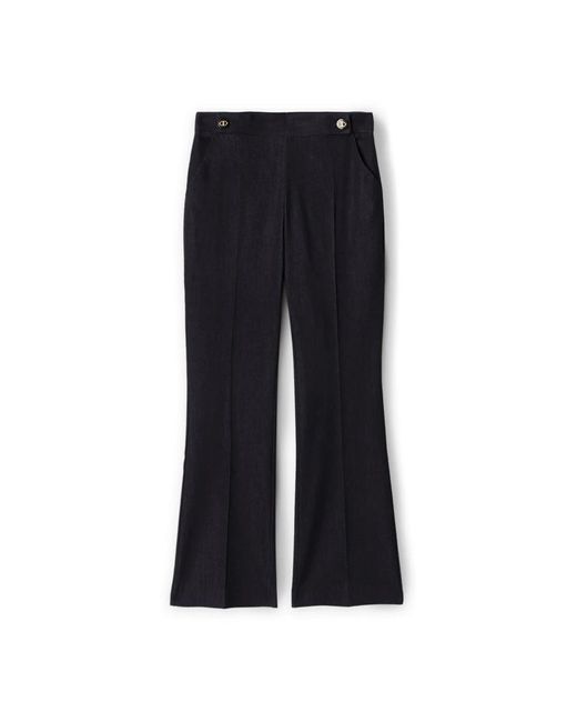 Boot-Cut Jeans mötivi de color Black