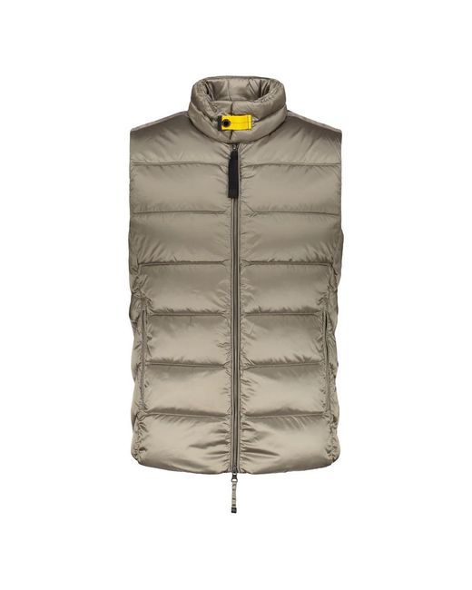 Parajumpers Gray Lightweight And Versatile Vest For Any Occasion for men