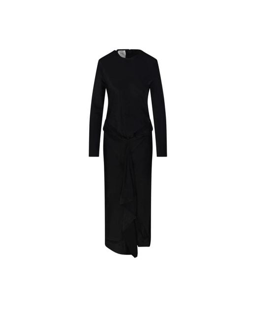 Nanushka Midi Dresses in het Black