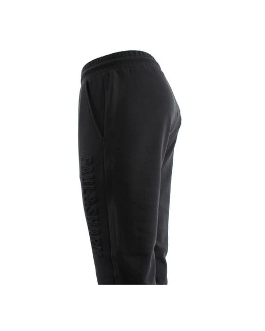 Paul & Shark Black Sweatpants for men