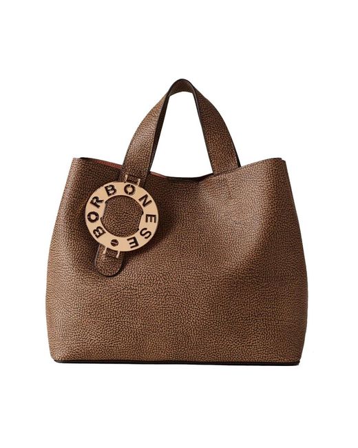 Bags > handbags Borbonese en coloris Brown