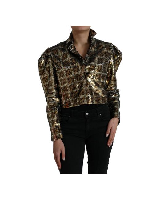 Dolce & Gabbana Black Light Jackets