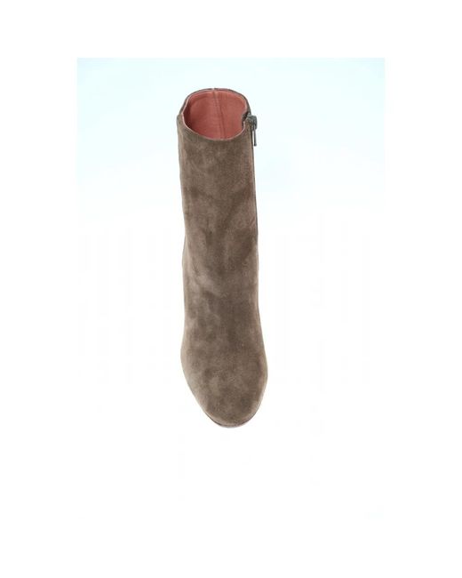 LORENA PAGGI Brown Heeled Boots