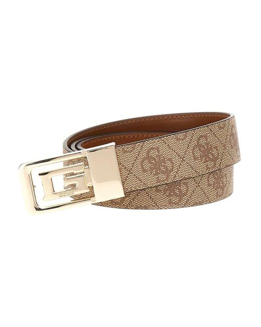 Guess Brown R synthetischer gürtel