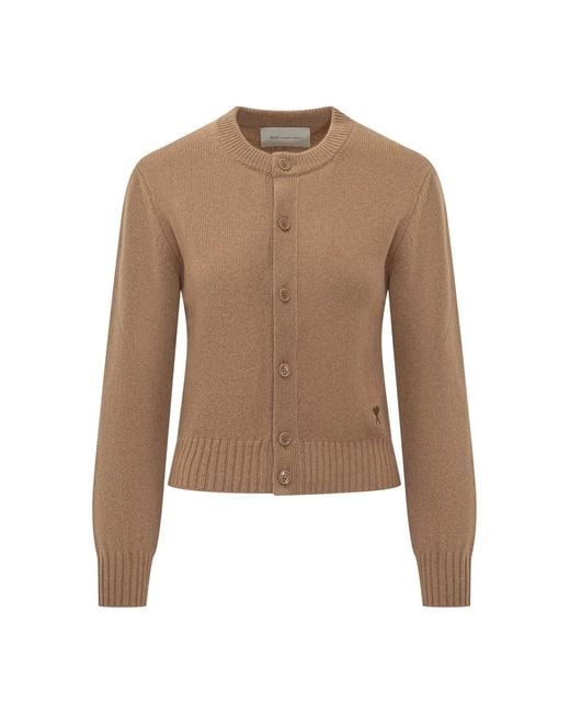 Cardigans AMI de color Brown