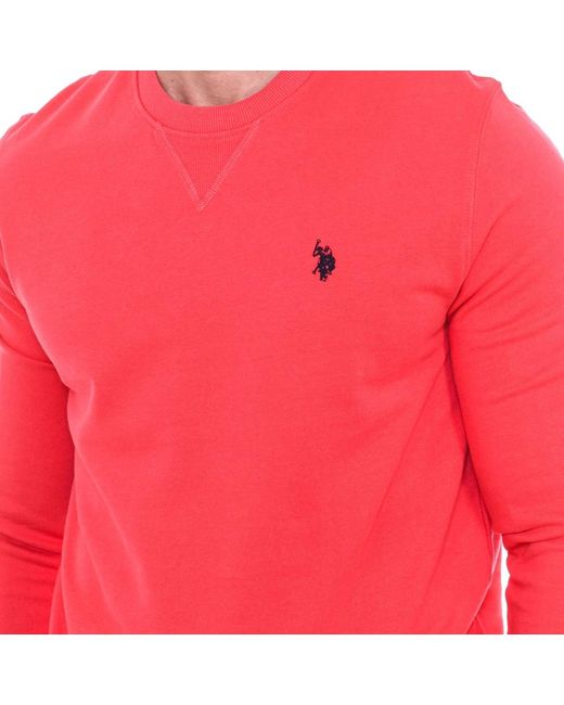 U.S. POLO ASSN. Red Sweatshirts for men