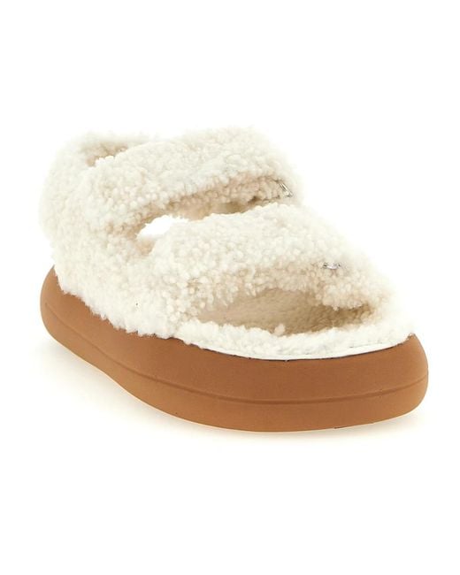 Flat Sandals Moon Boot en coloris White