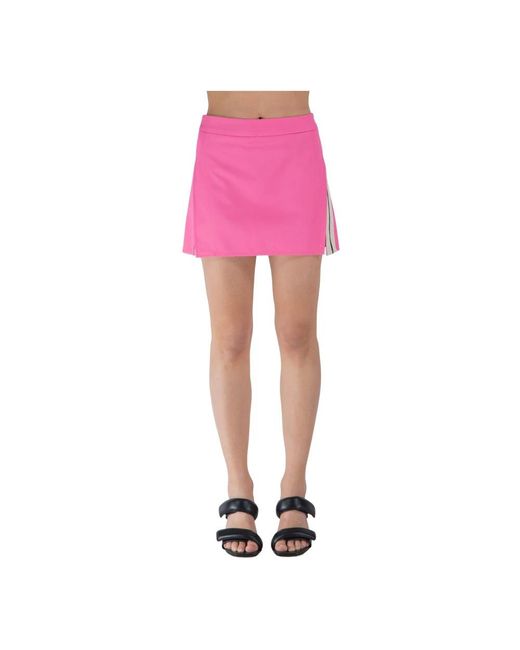 Palm Angels Pink Short Skirts