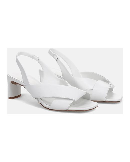Shoes > sandals > high heel sandals Roberto Del Carlo en coloris White