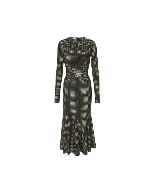 Philosophy Di Lorenzo Serafini Green Midi Dresses