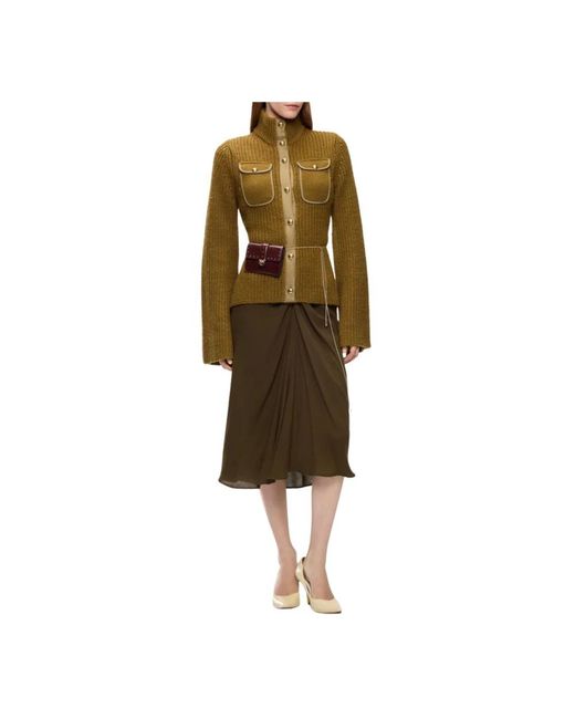 Pinko Pispiglio Cardigan in het Green