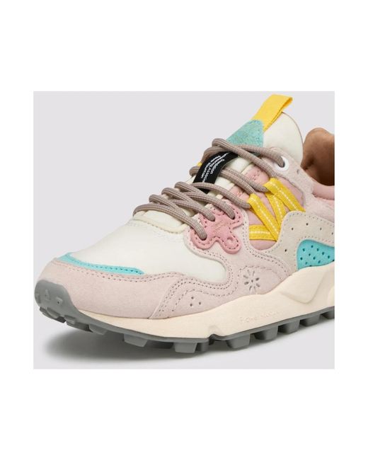 Flower Mountain White Sneakers