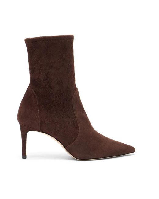 Heeled Boots Stuart Weitzman de color Brown