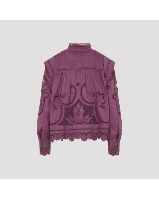 Farm Rio Purple Blouses